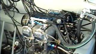 First start of Cool Jugs water cooled Lycoming O360 on dyno [upl. by Icat]