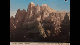 Historical Postcards of the Agordina ValleyAgordoBelluno Veneto Italy 1960s [upl. by Ainimreh]