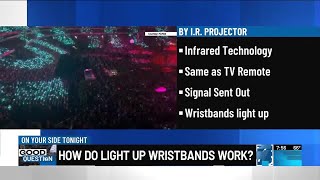 Good Question How do lightup wristbands work [upl. by Olen]