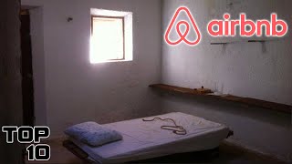 Top 10 REAL Haunted Places You Can Rent On Airbnb [upl. by Etnad621]