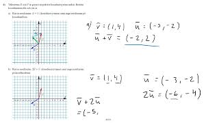 Exempelprov trigonometri och vektorer matematik 1 [upl. by Anjela675]