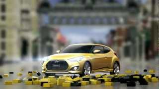 Lego Hyundai Veloster Turbo 2013 Commercial Carjam TV HD Car TV Show 2013 [upl. by Nyladam862]