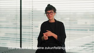 Sophie Kotter Was ist nötig für eine zukunftsfähige Architektur  Architekturtag 2024 [upl. by Llewej]