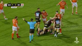 Gloucester Rugby vs Edinburgh Rugby  Full Match Highlights  EPCR Challenge Cup 2425  Round 1 [upl. by Mellins]