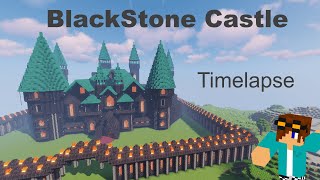 Minecraft 116 Blackstone Castle  Survival Timelapse [upl. by Linet753]