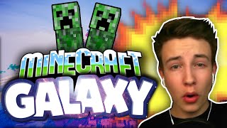 MEIN HAUS EXPLODIERT MAL WIEDER  MINECRAFT GALAXY 55  Rotpilz [upl. by Ahsikel]