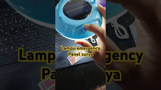 Ini dia lampu emergency h2s solar panel lampuemergency lampuemergencysolarpanel lampudarurat [upl. by Verina]