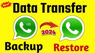 gb whatsapp data transfer to whatsapp  GB WhatsApp data transfer to normal WhatsApp [upl. by Paddie399]