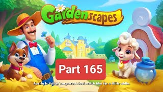 Gardenscapes New Area Part 165 story and gamaeplaynew maps [upl. by Crowley]