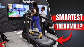 This Treadmill is Really Smart  Wahoo KICKR Run Treadmill First Impression [upl. by Alahcim]