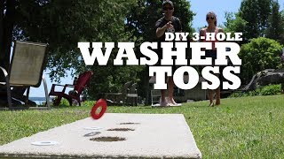 DIY 3Hole Washer Toss [upl. by Etirugram]