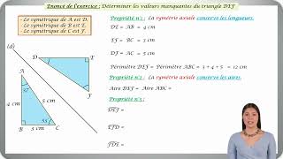 Tout savoir des propriétés de la symétrie axiale [upl. by Meta5]