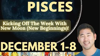 Pisces – UNFORGETTABLE WEEK ON A WHOLE OTHER LEVEL December 18 Tarot Horoscope [upl. by Odie]