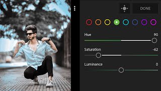 Lightroom Dark Black And Blue Tone Photo Editing  Lightroom Mobile Best Photo Editing [upl. by Eniluap]