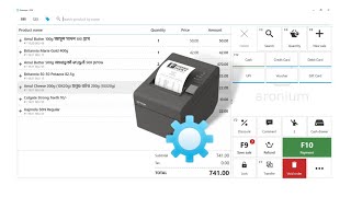 Tutorial Aronium Printer Settings amp Configuration ✔️For Complete Receipt Print [upl. by Kevan696]