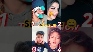 Who is best 1234 reels tiktok instagram shorts [upl. by Inail45]