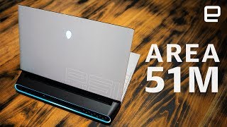 Alienware Area 51m Review When gaming laptop meets desktop [upl. by Drahcir]