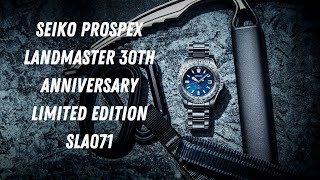 Seiko Prospex Landmaster 30th Anniversary Limited Edition SLA071 [upl. by Larena]