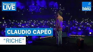 Claudio Capéo quotRichequot  France Bleu Live [upl. by Neeroc388]