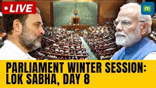 LIVE Parliament Winter Session  Lok Sabha  Manipur Sambhal NDA Congress Adani Delhi PM Modi [upl. by Sarajane]