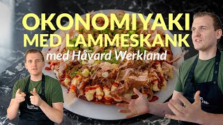 Okonomiyaki med lam fra Håvard Werkland  Kokkens Kveldsmat  MatPrat [upl. by Shanan]