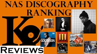 Ranking Every Album In Nas Discography  Is Nas the greatest rapper of all time The GOAT [upl. by Nalani]