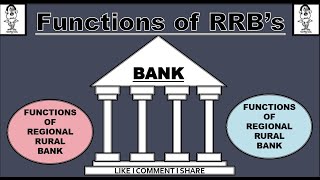 Functions of Regional Rural Banks I RRBs [upl. by Aimekahs]