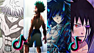 Anime Badass Moments TikTok compilation [upl. by Eidda]