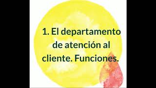 ATENCIÓN DE QUEJAS Y RECLAMACIONES Comunicación Empresarial y Atención al Cliente [upl. by Alexandra]