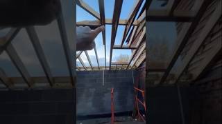 Vaulted extension ceiling roof carpentry diy woodworking howto construction [upl. by Leunamme]