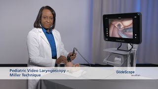 Pediatric Video Laryngoscopy with a Miller Blade [upl. by Agbogla436]