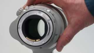 Canon EF 200400mm f4L IS USM Extender 14x operation [upl. by Delmar428]