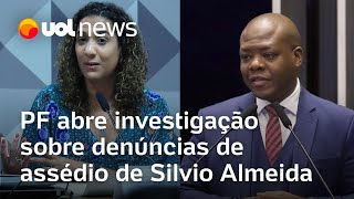 Silvio Almeida acusado de assédio sexual PF abre investigação sobre denúncias contra o ministro [upl. by Polky210]