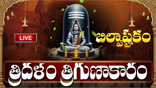 LIVE  సోమవారం రోజు బిల్వాష్టకం వింటే కోటీశ్వరులవుతారు  Bilvashtakam  Lord Shiva Bhakthi Songs [upl. by Foy]