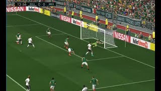 HD Allemagne vs Mexique  Coupe des Confédérations 2017  29 Juin 2017  PES 2017 [upl. by Gustave481]