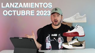 Los MEJORES lanzamientos de SNEAKERS para Octubre 2023 [upl. by Pronty533]