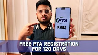 PTA FREE Registration For 120 Days  Temporary Registration [upl. by Assirehs926]