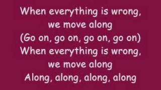 All American Rejects  Move Along WITH LYRICS [upl. by Appolonia]