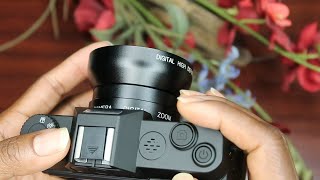 4k Digital Camera 48mp Camera Vlogging Camera Review UNDER 200 [upl. by Anilad]