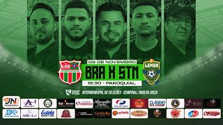 INTERMUNICIPAL DE SELEÇÕES  SEMIFINAL  SEL DE BRAGANÇA Vs SEL DE SANTARÉM NOVO [upl. by Introk]