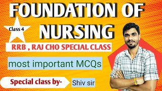 RRB Special class  FON special MCQs  FON nursing top MCQs  RRB CHO special class [upl. by Duval728]