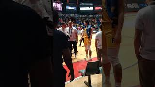 JRU coach Louie Gonzales gets ejected in NCAA Season 100 game vs Perpetual Help [upl. by Imuy]