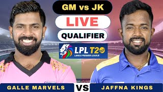 Live GM vs JK LPL 2024  Galle Marvels vs Jaffna Kings Live T20 Match Lanka Premier League 2024 [upl. by Akeme]