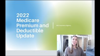 2022 Medicare Premium and Deductible Update  BIG increases for 2022 [upl. by Rech]