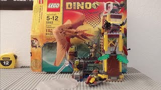 Lego DINO Tower Takedown set 5883 S PIDERs Lego review [upl. by Concepcion]