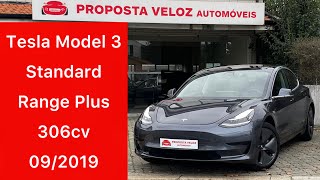 TESLA MODEL 3 STANDARD RANGE PLUS 306cv  2019 [upl. by Horn355]