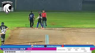 04102024 INVINCIBLE CRICKETER VS ELITE SQUAD 11 [upl. by Adiell448]