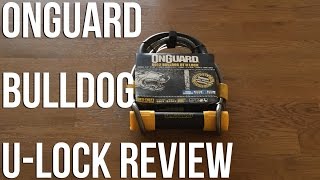 OnGuard Bulldog DT Ulock Review A great budget bike lock [upl. by Rosabel]