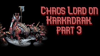 Chaos Lord as World Eater  Games Workshop How To Paint Red Armor pt3 Finale [upl. by Vaughn]