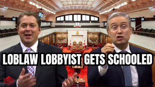 Loblaw lobbyist gets schooled [upl. by Eireva]